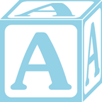Baby Block "A"