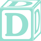 Baby Block "D"