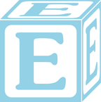 Baby Block "E"