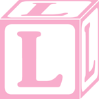 Baby Block "L"